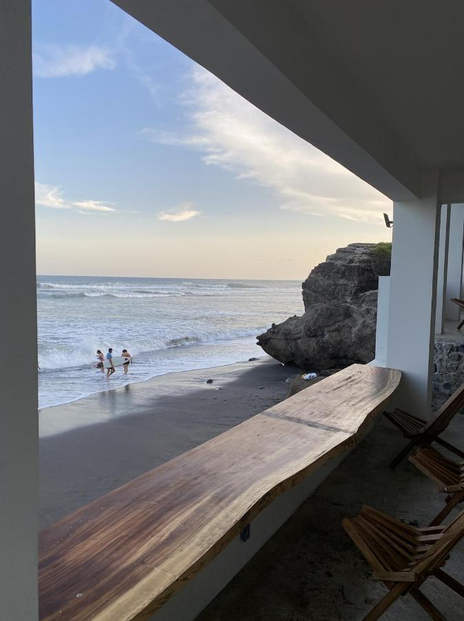Laola Surf Camp El Sunzal Hotel La Libertad Exterior foto