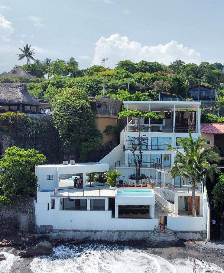 Laola Surf Camp El Sunzal Hotel La Libertad Exterior foto
